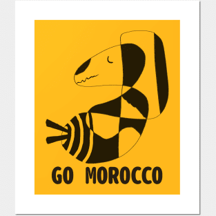 GO MOROCCO Posters and Art